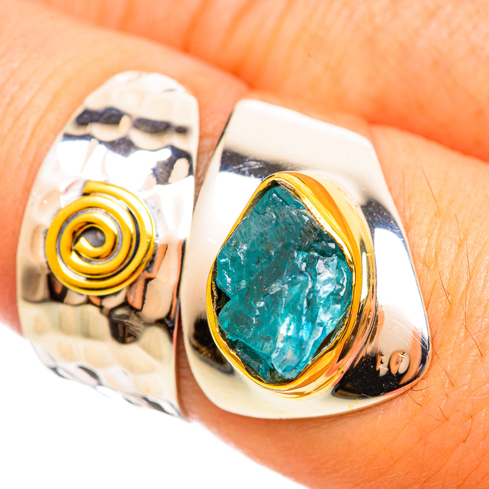 Apatite Rings handcrafted by Ana Silver Co - RING113955
