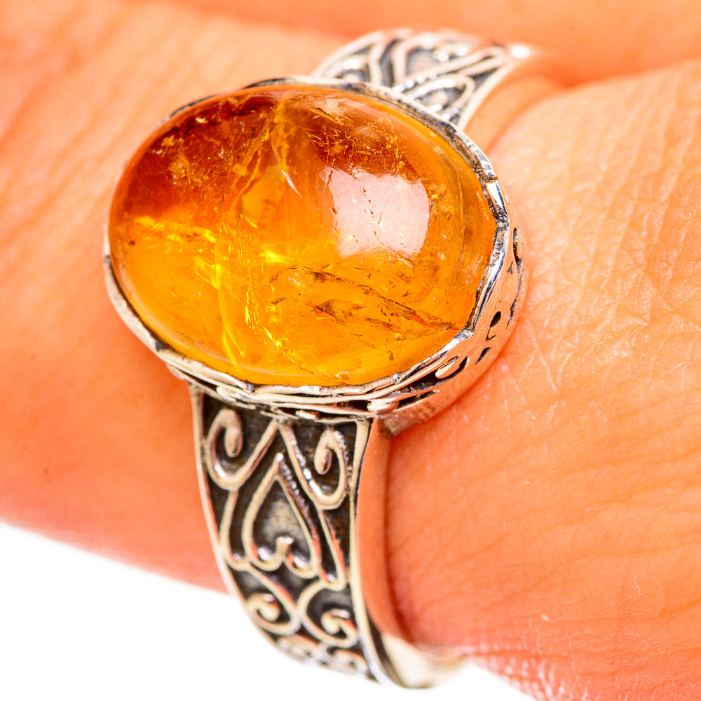 Citrine Rings handcrafted by Ana Silver Co - RING113969