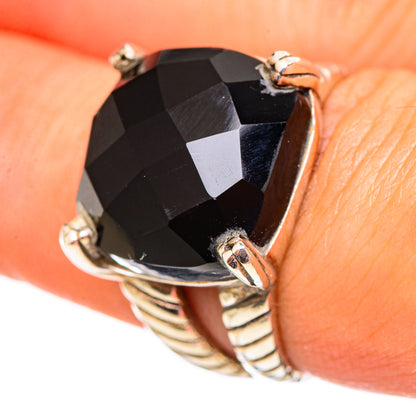 Black Onyx Rings handcrafted by Ana Silver Co - RING113976