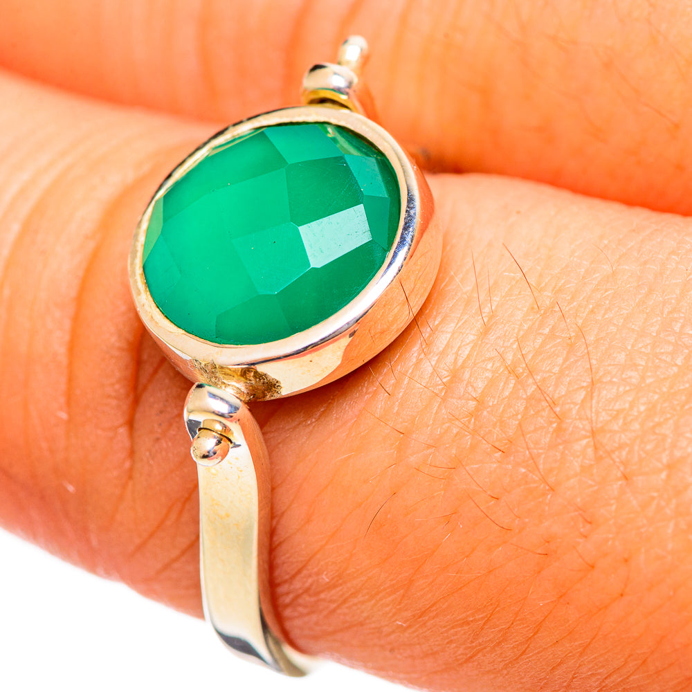Chrysocolla Rings handcrafted by Ana Silver Co - RING113981