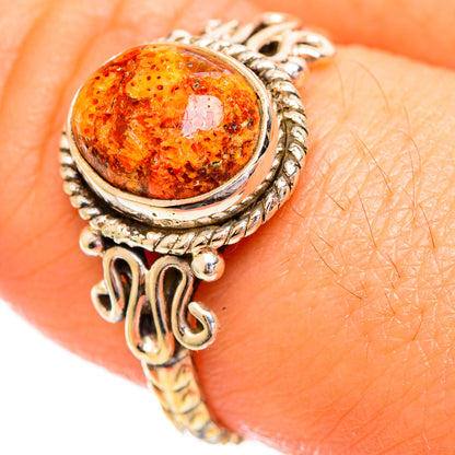 Sponge Coral Rings handcrafted by Ana Silver Co - RING113997