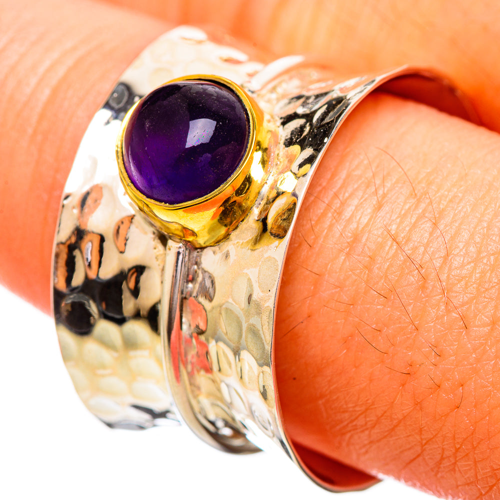 Amethyst Rings handcrafted by Ana Silver Co - RING114000