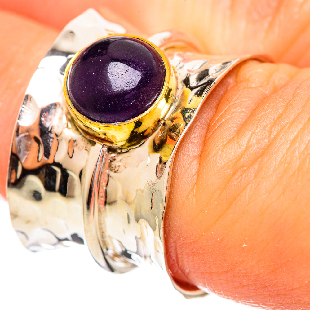 Amethyst Rings handcrafted by Ana Silver Co - RING114024