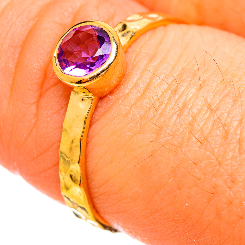 Amethyst Rings handcrafted by Ana Silver Co - RING114049
