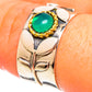 Green Onyx Rings handcrafted by Ana Silver Co - RING114066