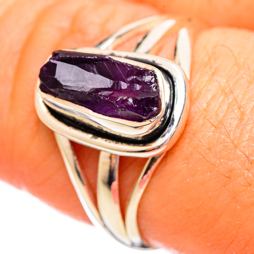 Amethyst Rings handcrafted by Ana Silver Co - RING114070