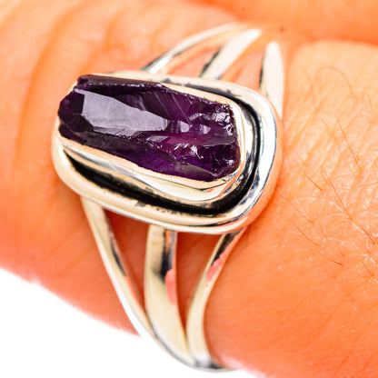 Amethyst Rings handcrafted by Ana Silver Co - RING114070