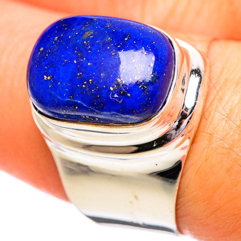 Lapis Lazuli Rings handcrafted by Ana Silver Co - RING114077