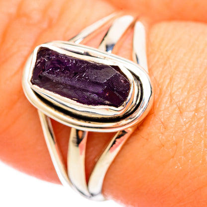 Amethyst Rings handcrafted by Ana Silver Co - RING114091