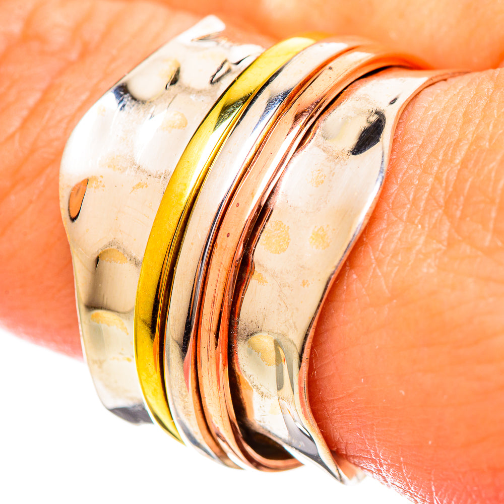 Meditation Spinner Rings handcrafted by Ana Silver Co - RING114093