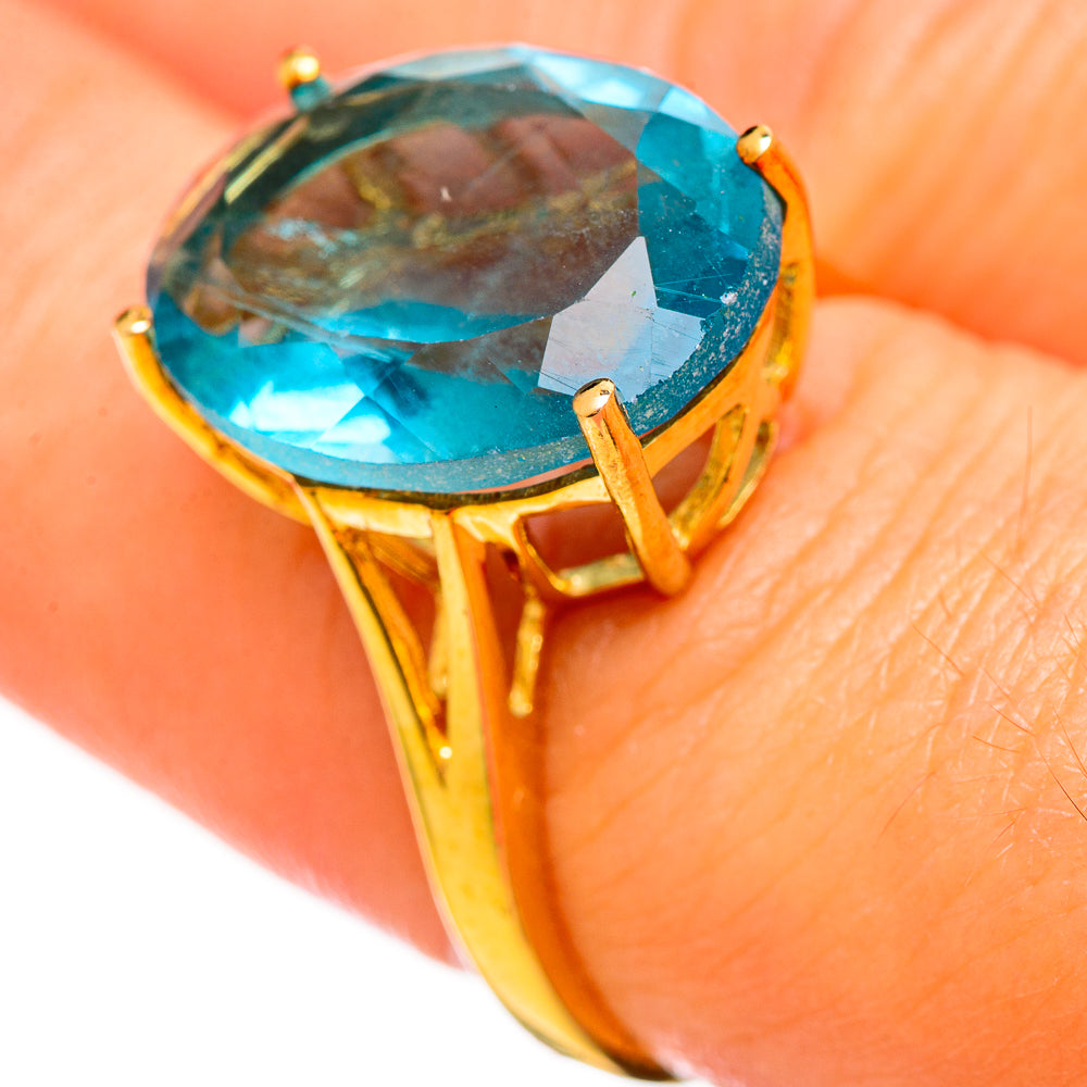 Green Fluorite Rings handcrafted by Ana Silver Co - RING114108