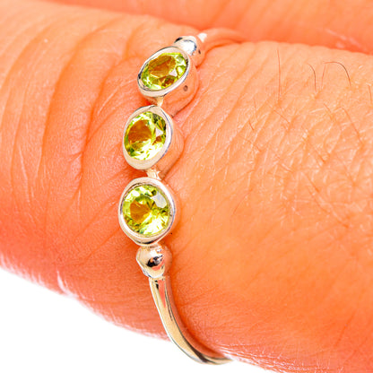 Peridot Rings handcrafted by Ana Silver Co - RING114114