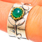 Green Onyx Rings handcrafted by Ana Silver Co - RING114118