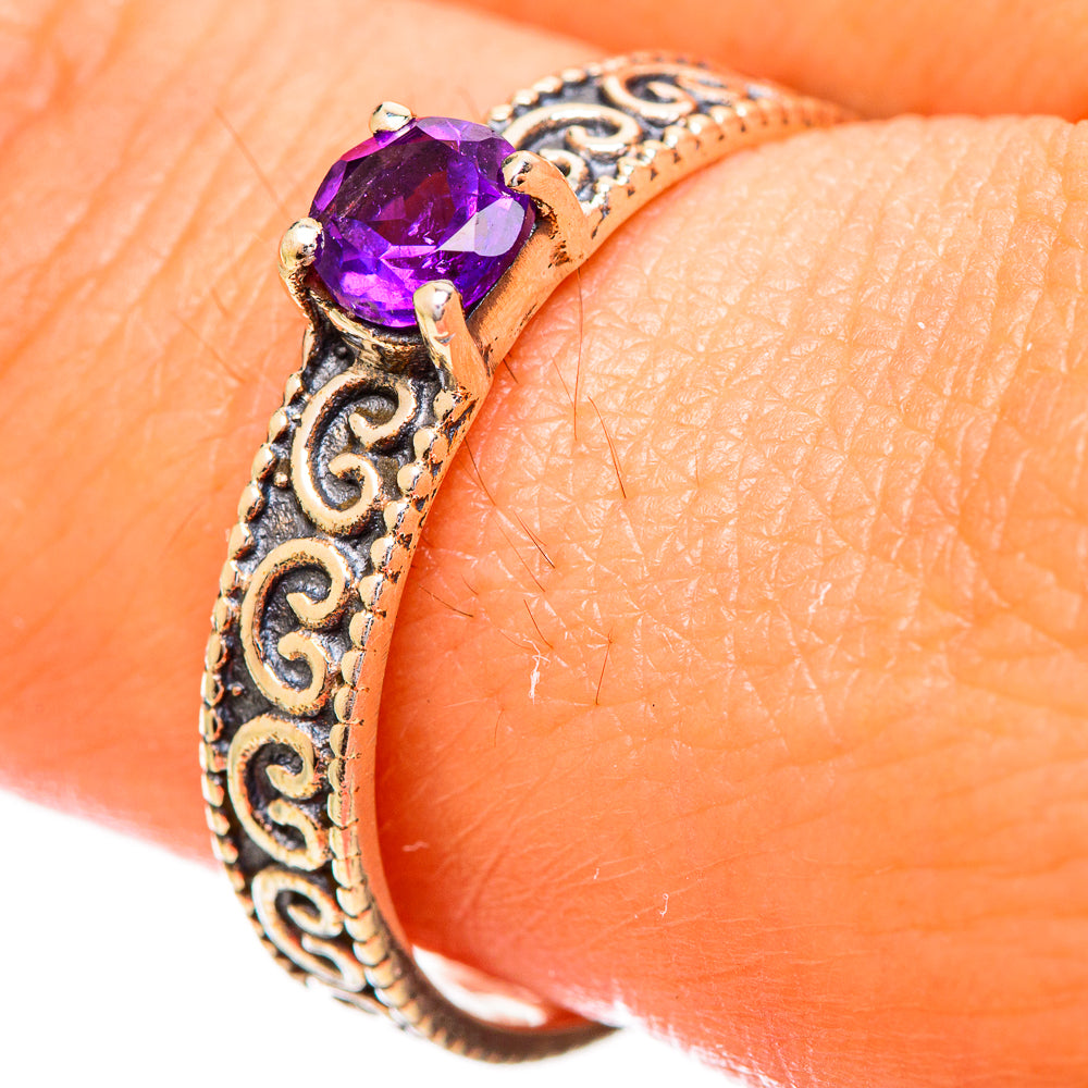Amethyst Rings handcrafted by Ana Silver Co - RING114150
