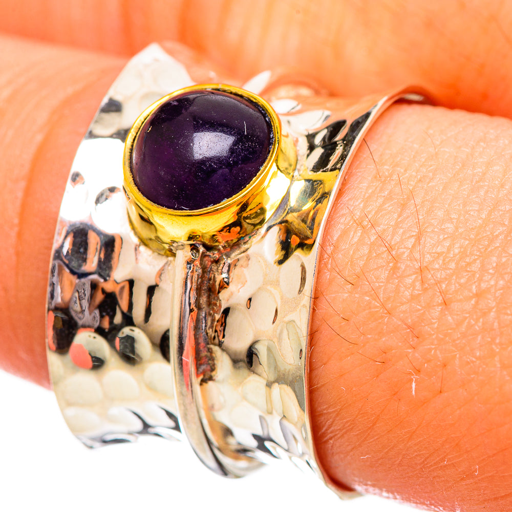 Amethyst Rings handcrafted by Ana Silver Co - RING114151