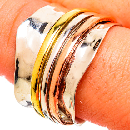 Meditation Spinner Rings handcrafted by Ana Silver Co - RING114152
