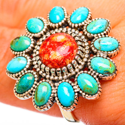 Sponge Coral Rings handcrafted by Ana Silver Co - RING114229