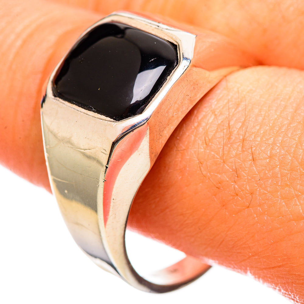 Black Onyx Rings handcrafted by Ana Silver Co - RING114231
