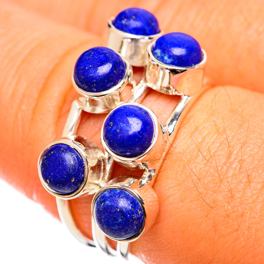 Lapis Lazuli Rings handcrafted by Ana Silver Co - RING114247