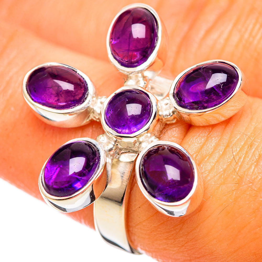 Amethyst Rings handcrafted by Ana Silver Co - RING114259