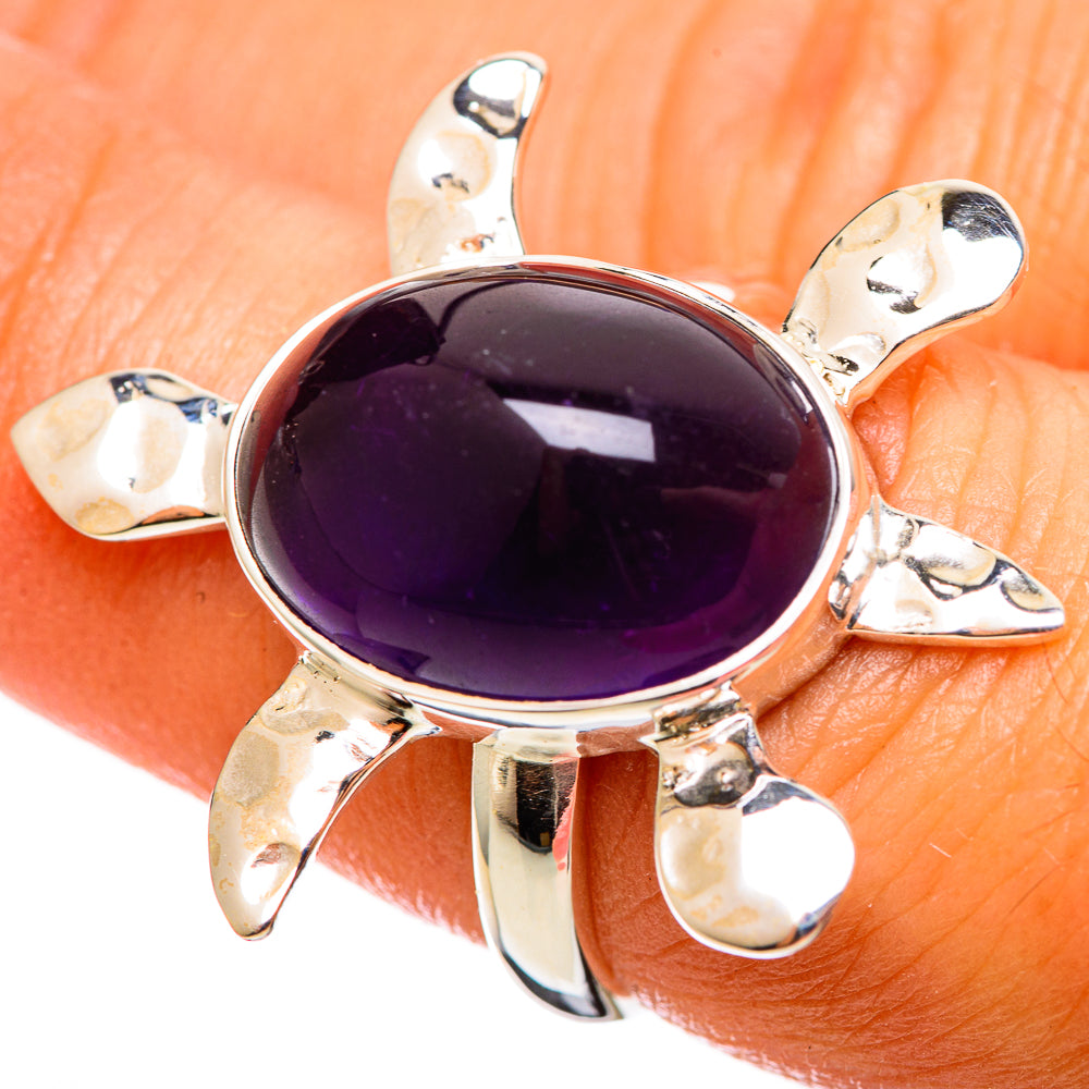 Amethyst Rings handcrafted by Ana Silver Co - RING114260