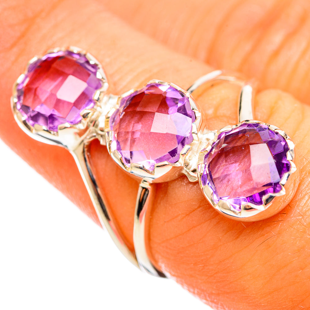 Amethyst Rings handcrafted by Ana Silver Co - RING114262