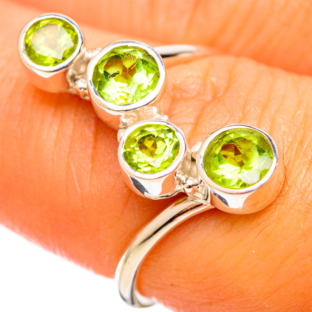 Peridot Rings handcrafted by Ana Silver Co - RING114274