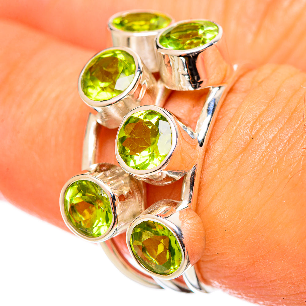 Peridot Rings handcrafted by Ana Silver Co - RING114275