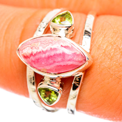 Rhodochrosite Rings handcrafted by Ana Silver Co - RING114278