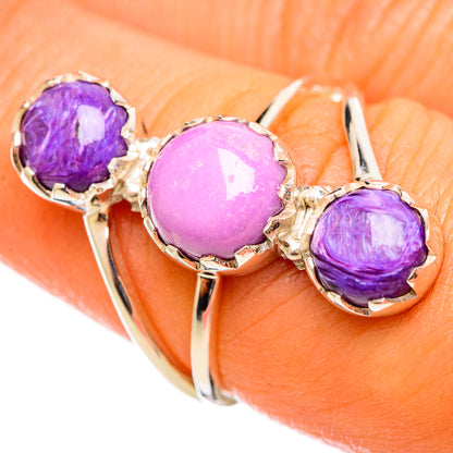 Phosphosiderite Rings handcrafted by Ana Silver Co - RING114284