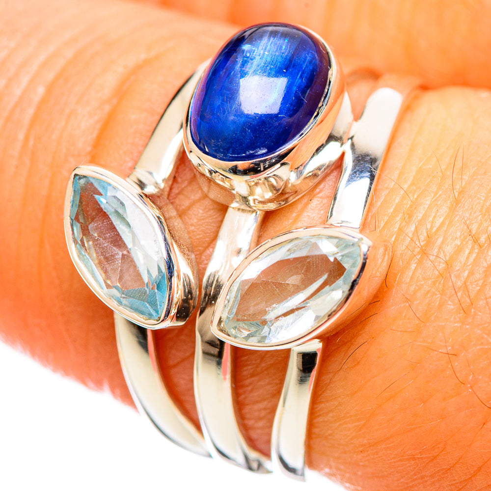 Kyanite Rings handcrafted by Ana Silver Co - RING114290
