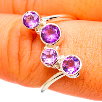 Amethyst Rings handcrafted by Ana Silver Co - RING114297