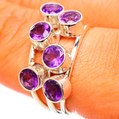 Amethyst Rings handcrafted by Ana Silver Co - RING114298