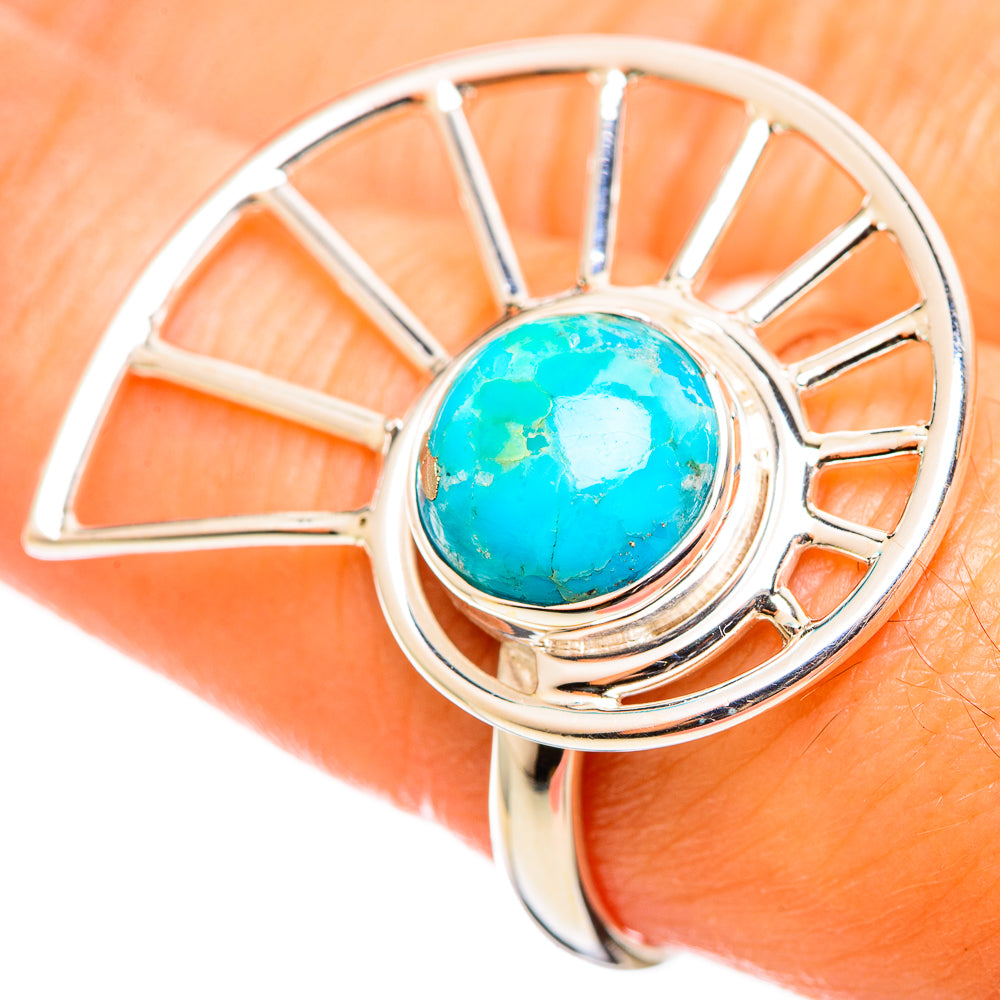 Larimar Rings handcrafted by Ana Silver Co - RING114302