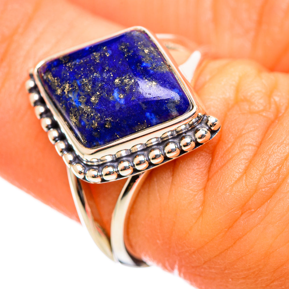 Lapis Lazuli Rings handcrafted by Ana Silver Co - RING114303
