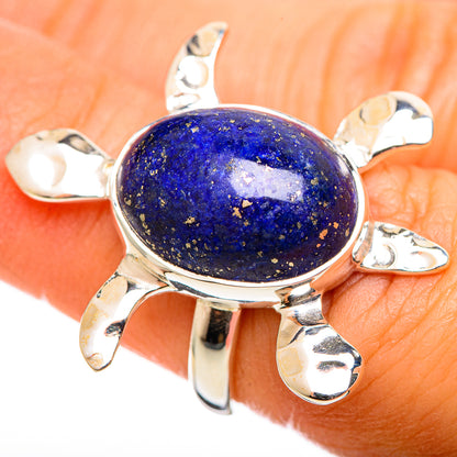 Lapis Lazuli Rings handcrafted by Ana Silver Co - RING114307