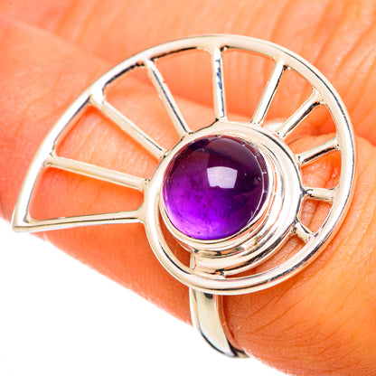 Amethyst Rings handcrafted by Ana Silver Co - RING114316