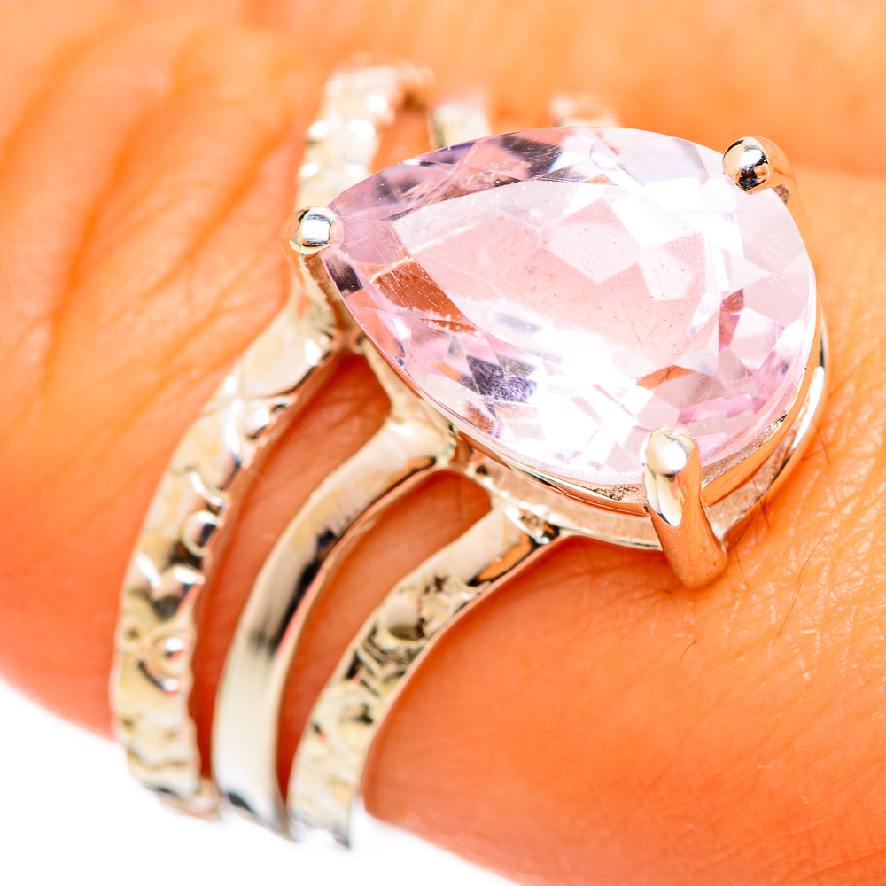 Kunzite Rings handcrafted by Ana Silver Co - RING114317