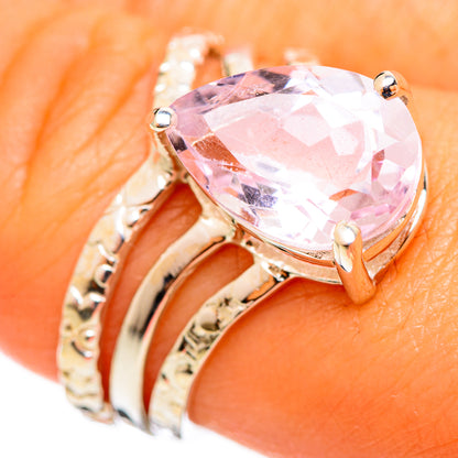 Kunzite Rings handcrafted by Ana Silver Co - RING114317
