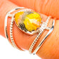 Bumble Bee Jasper Rings handcrafted by Ana Silver Co - RING114329