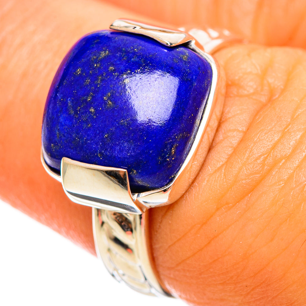 Lapis Lazuli Rings handcrafted by Ana Silver Co - RING114336