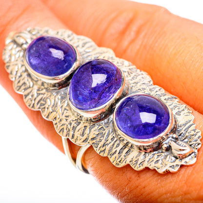 Tanzanite Rings handcrafted by Ana Silver Co - RING114349
