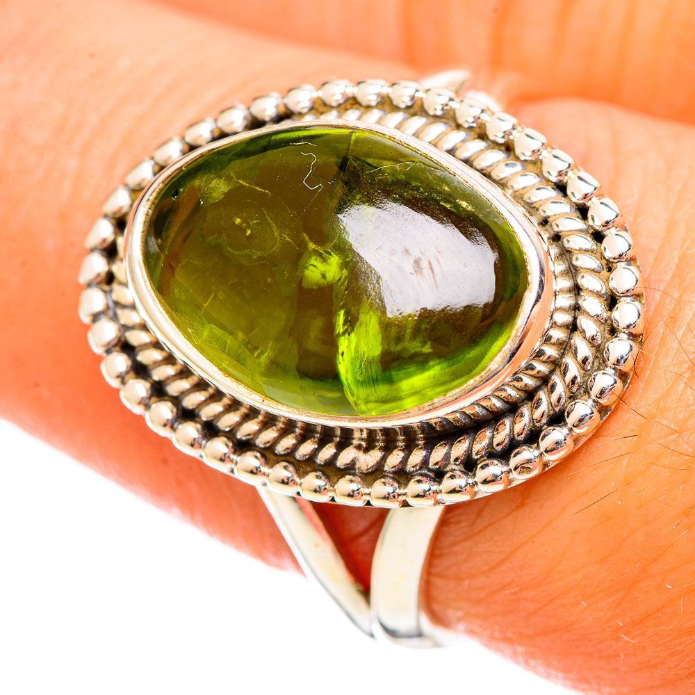 Peridot Rings handcrafted by Ana Silver Co - RING114402