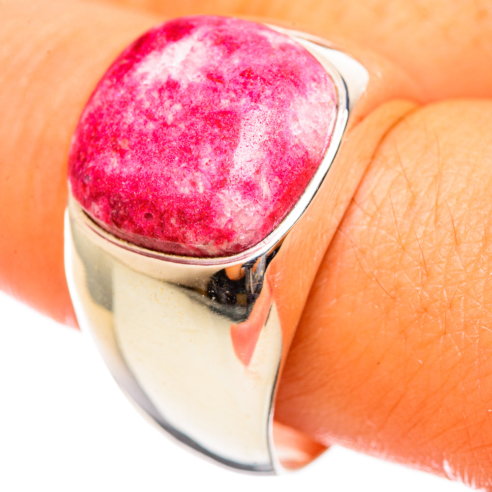 Thulite Rings handcrafted by Ana Silver Co - RING114412