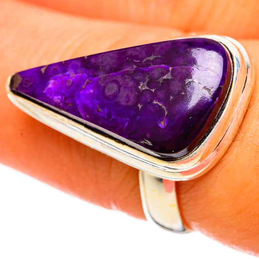 Sugilite Rings handcrafted by Ana Silver Co - RING114416