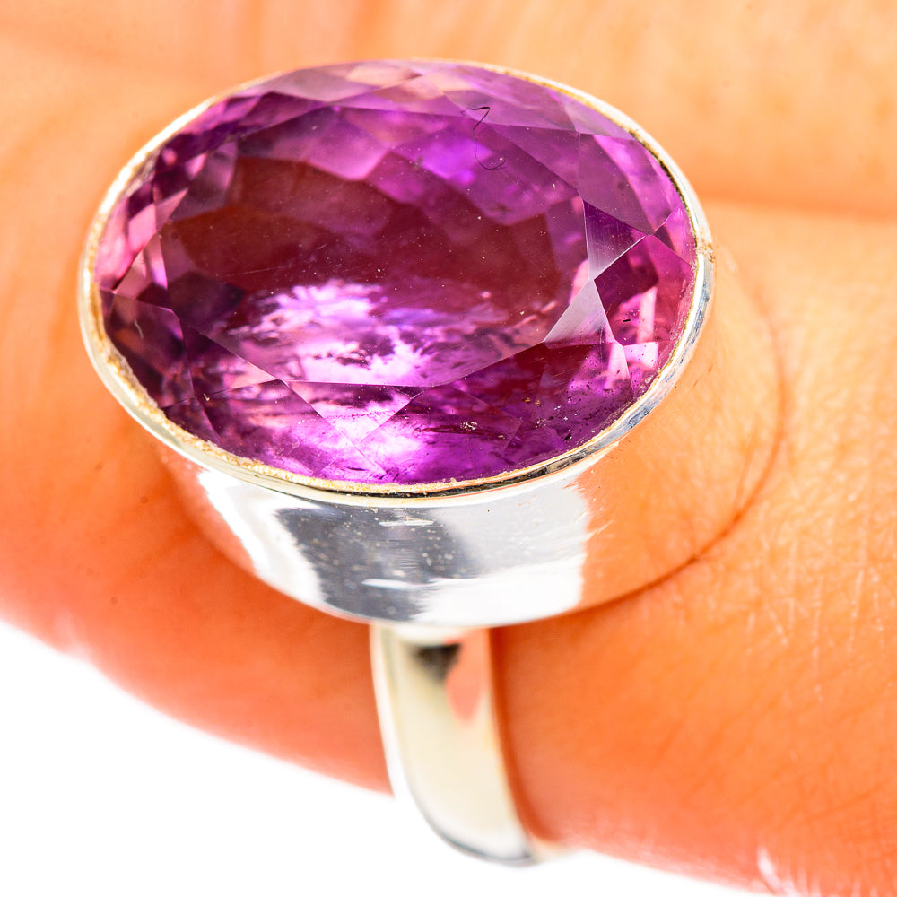 Amethyst Rings handcrafted by Ana Silver Co - RING114417