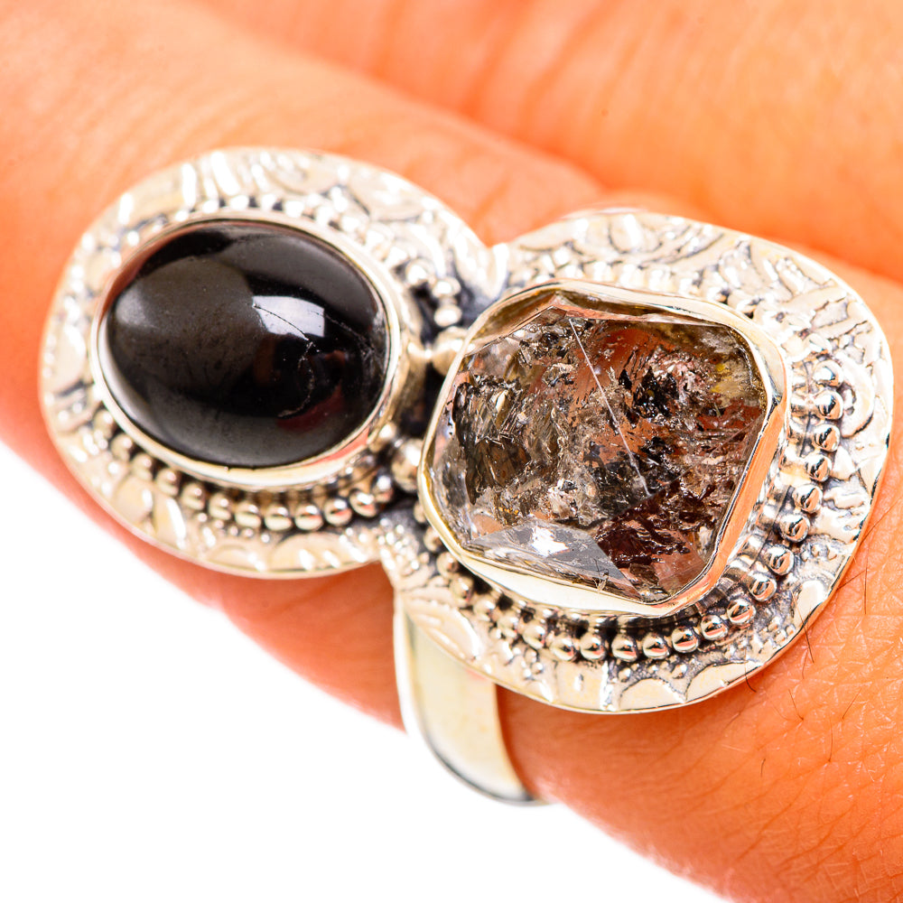 Herkimer Diamond Rings handcrafted by Ana Silver Co - RING114420