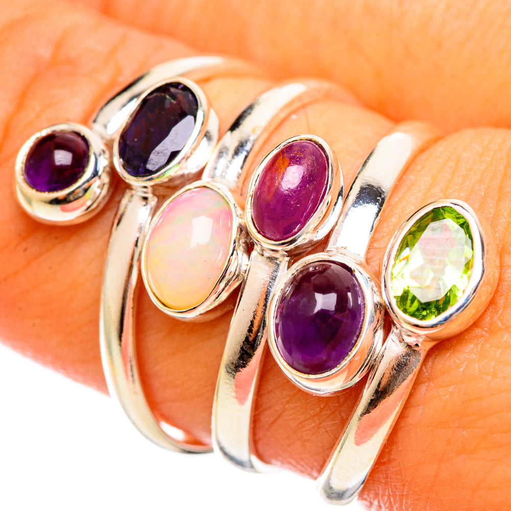 Multi-Stone Rings handcrafted by Ana Silver Co - RING114423