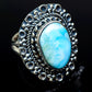 Larimar Rings handcrafted by Ana Silver Co - RING11443