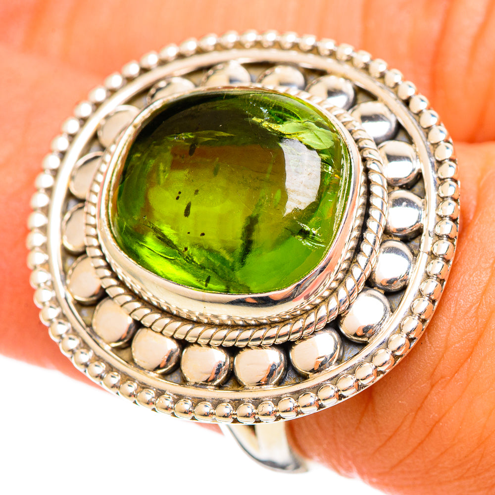 Peridot Rings handcrafted by Ana Silver Co - RING114431